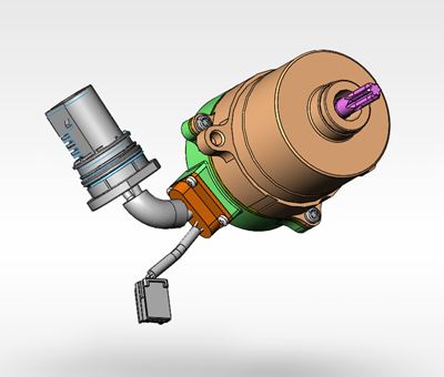 Transmission shift motor